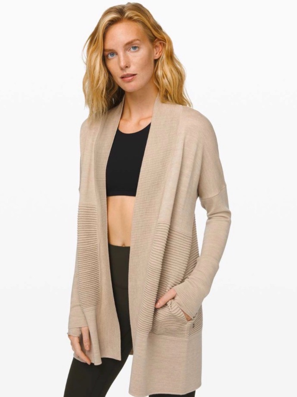 Lululemon Sit in Lotus Wrap Cardigan